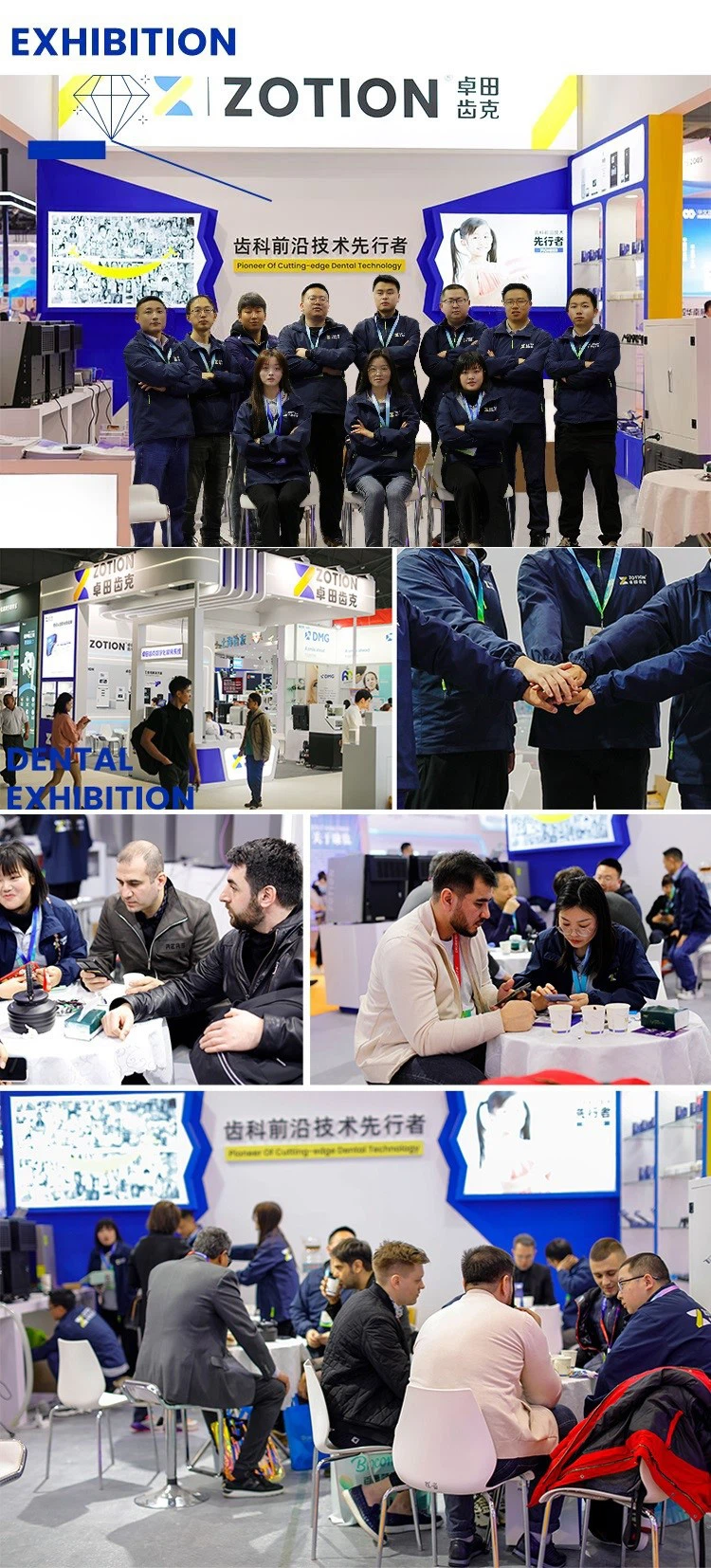 Dental Cad Cam 5 Axis Dental Milling Machine For Zirconia Block Exhibition Dental Cad Cam 5 Axis Dental Milling Machine For Zirconia Block Exhibition