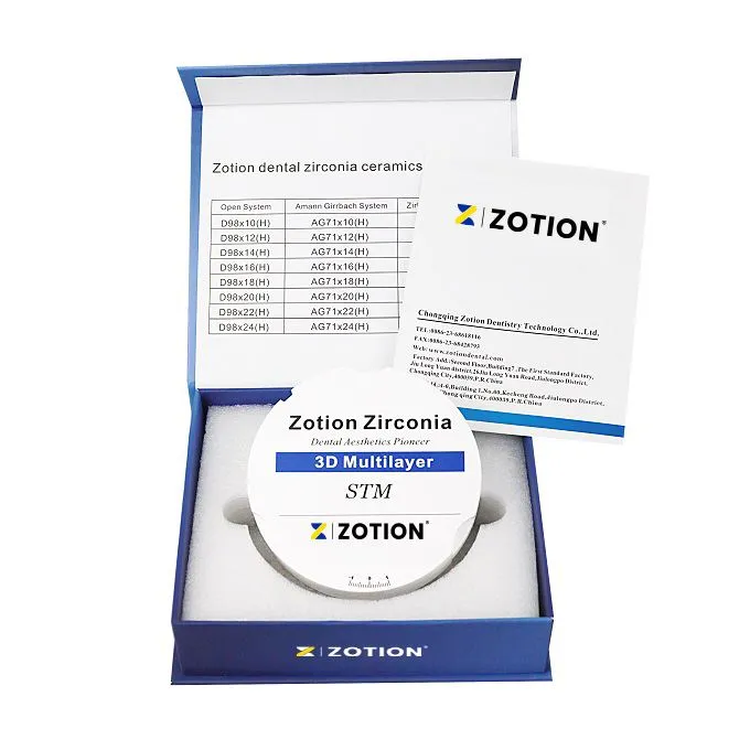 95mm CAD CAM Zirconia Blocks