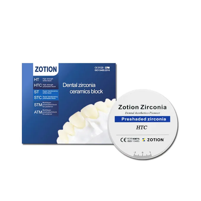 Zotion dental zirkonzahn cad cam zirconia block